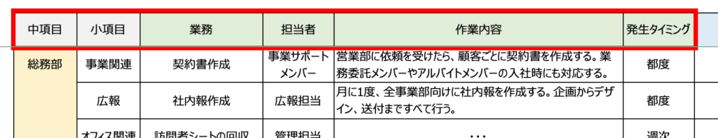骨子作成に関するサンプル画像です。